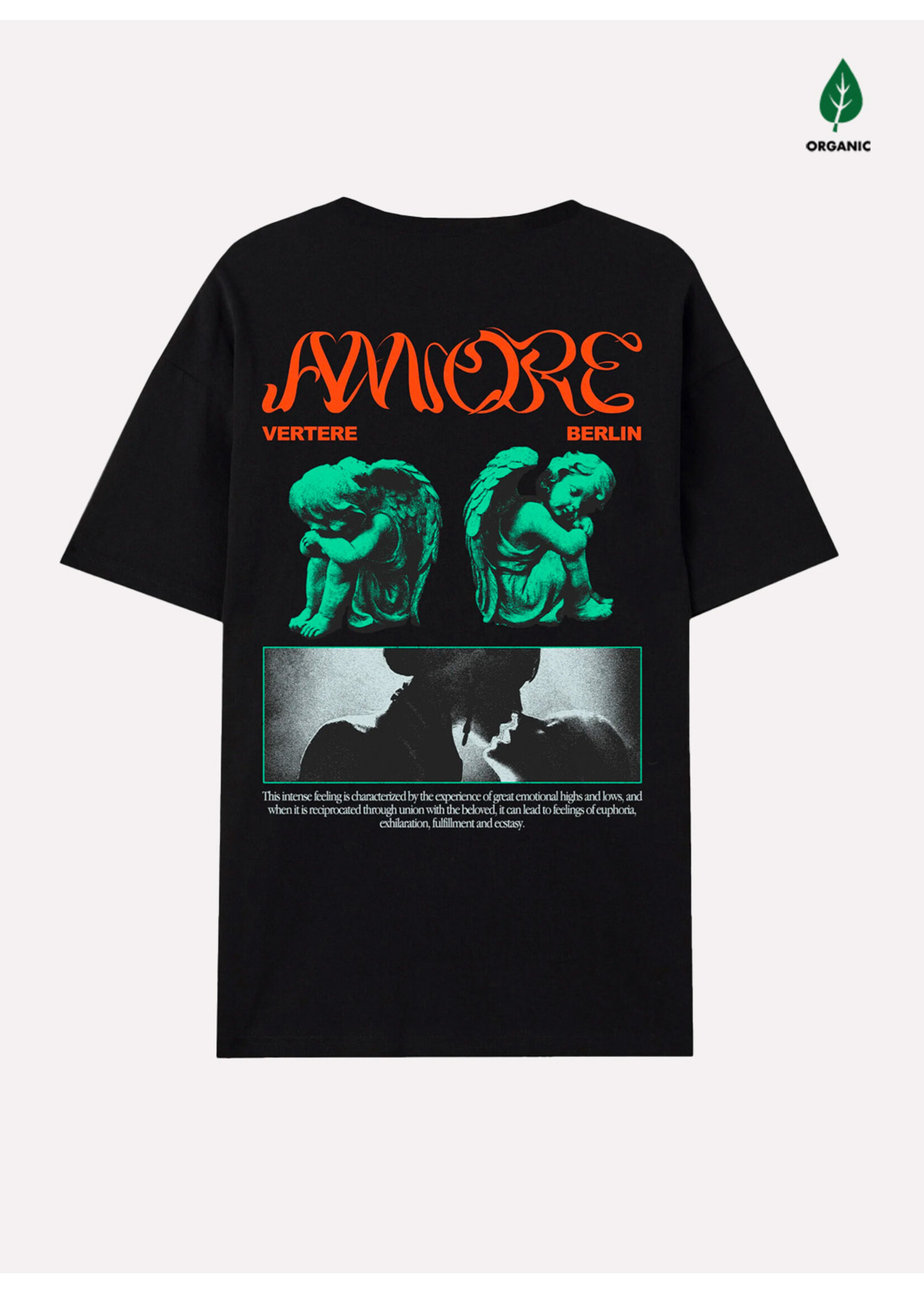 Vertere Berlin Amore T-shirt Black VER-T180-BLK