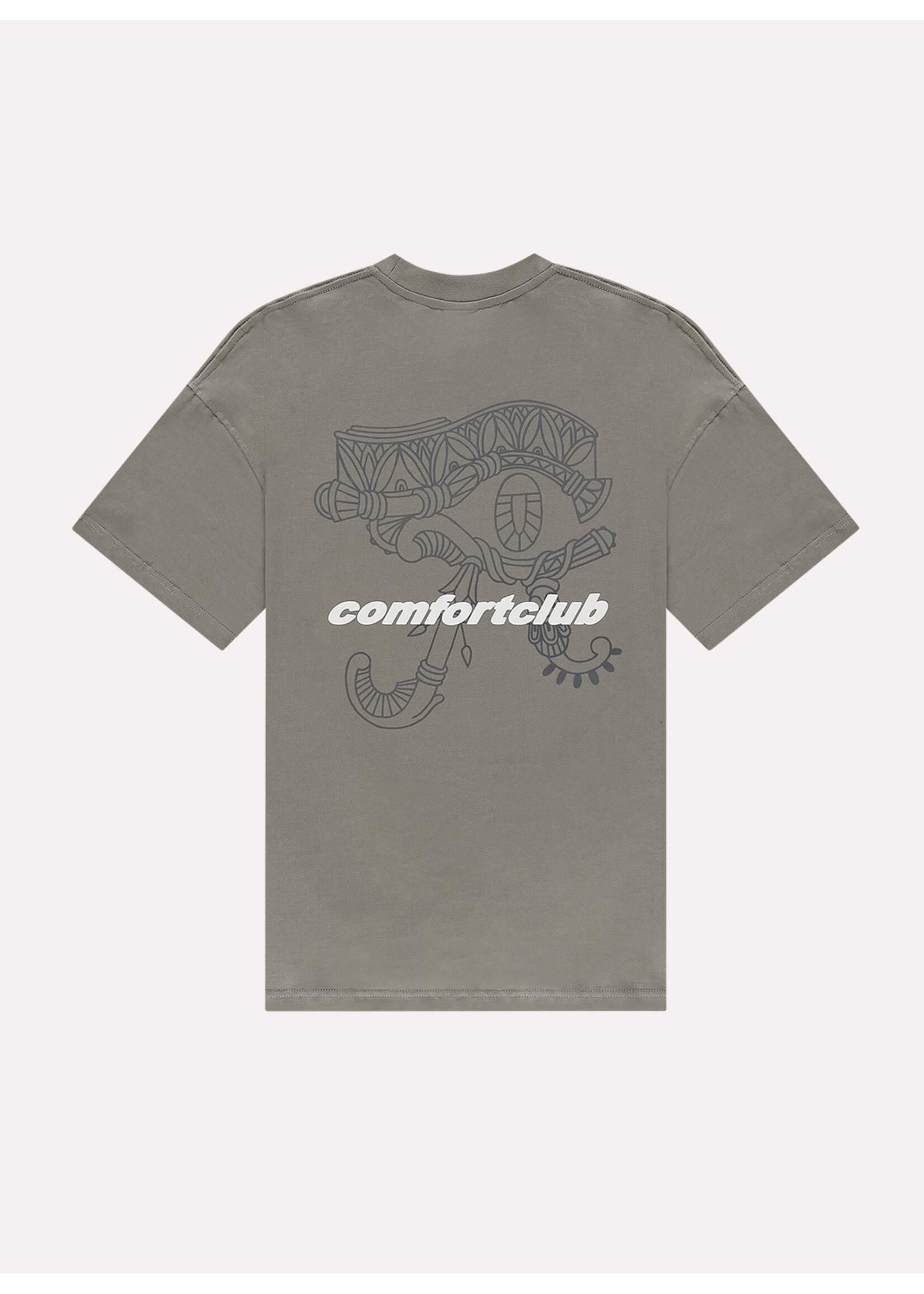 Comfort Club Wedjat Tee Taupe CC-41006