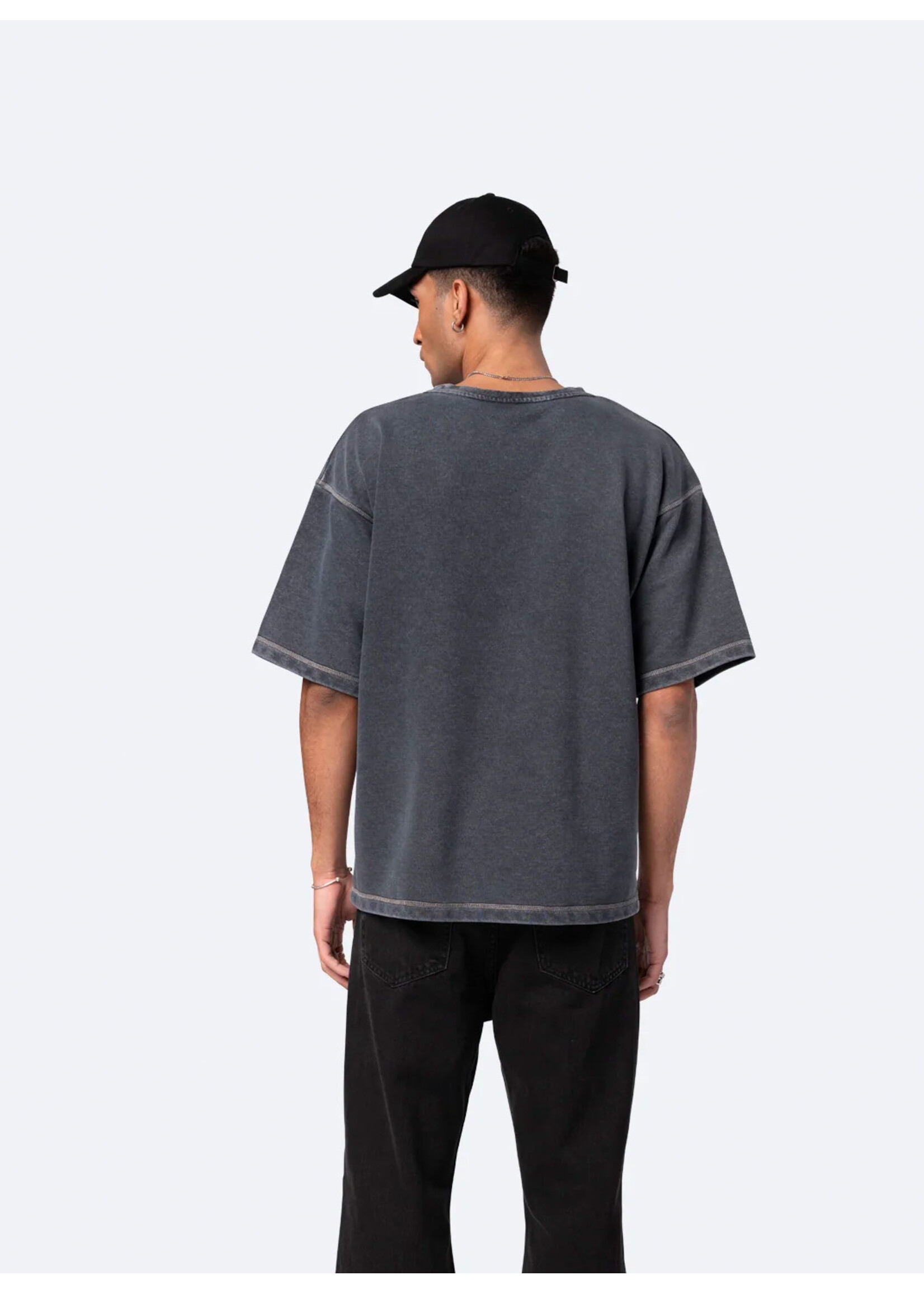 Vertere Berlin Heavy Weight T-shirt Washed Black VER-T233-WSDBLK