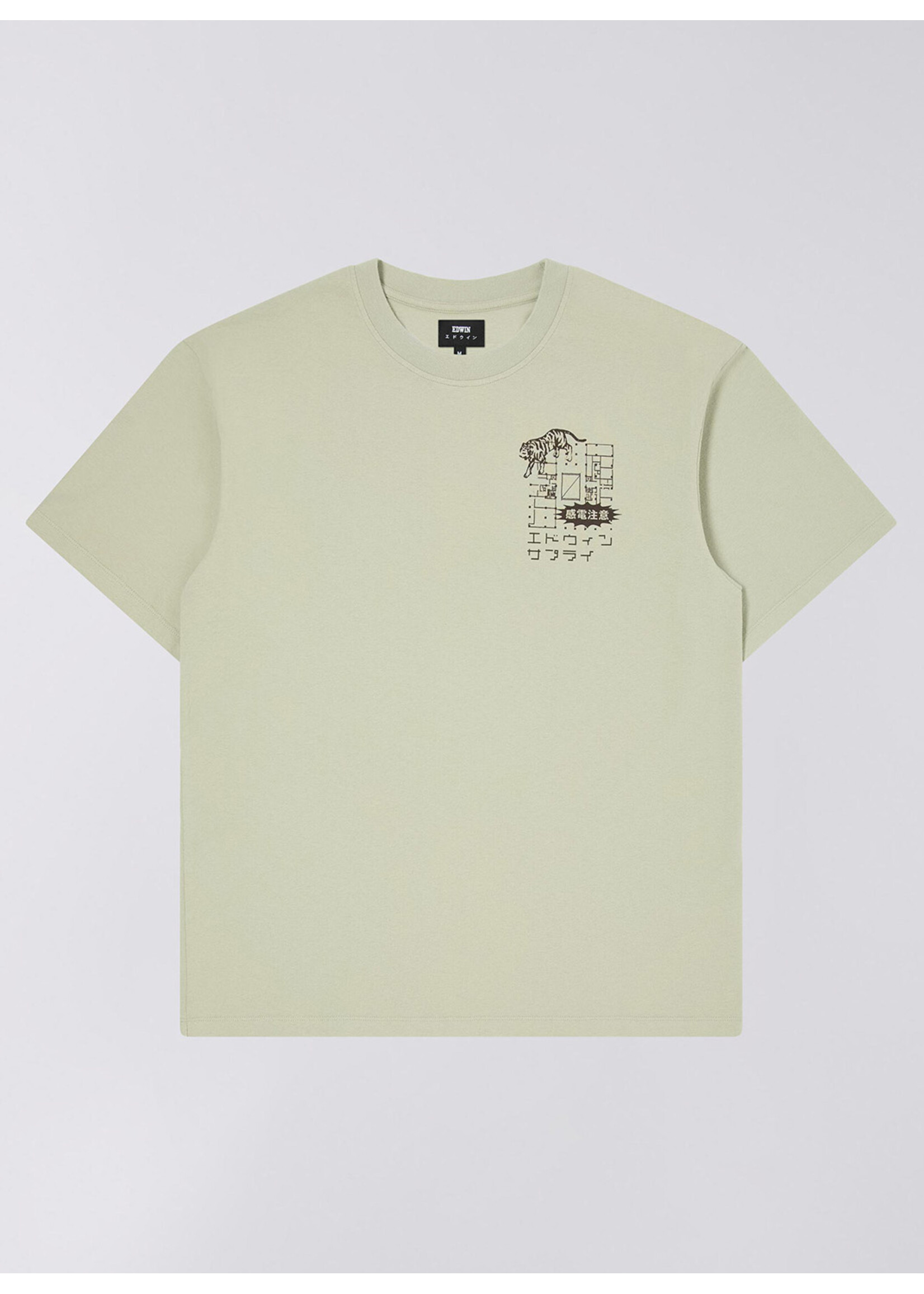 Edwin Hazardous Voltage T-shirt Desert Sage I033493