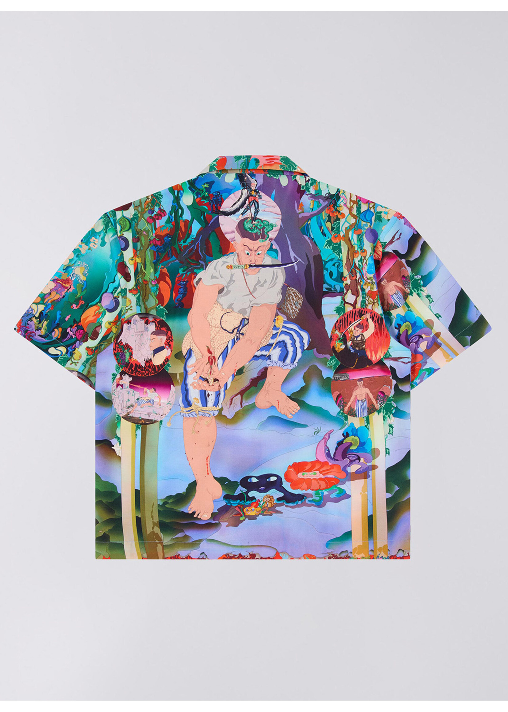 Edwin Hedi & Thami Shirt SS Multicolor I033379