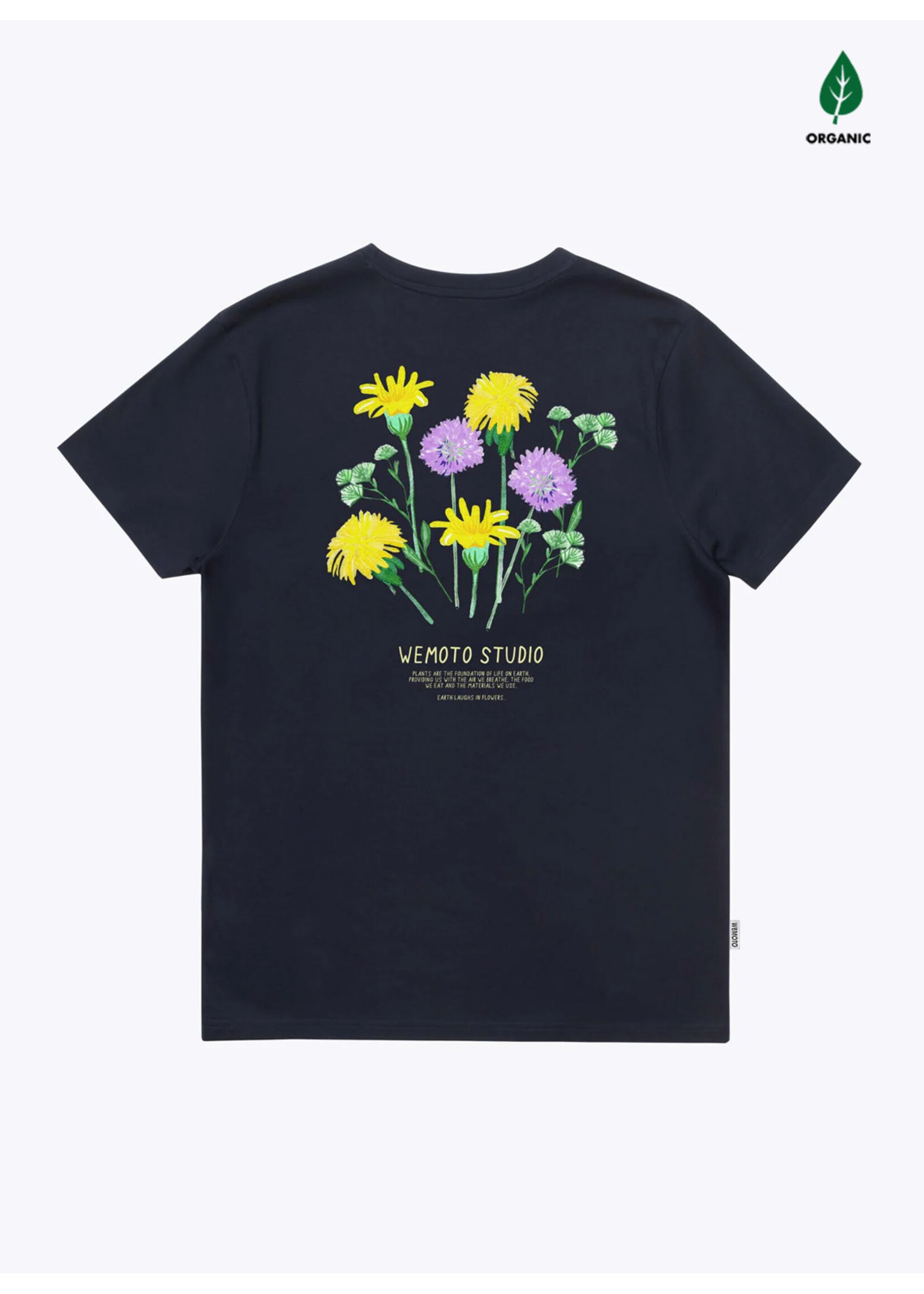 Wemoto Garden Club Tee Navy Blue 234.114-400