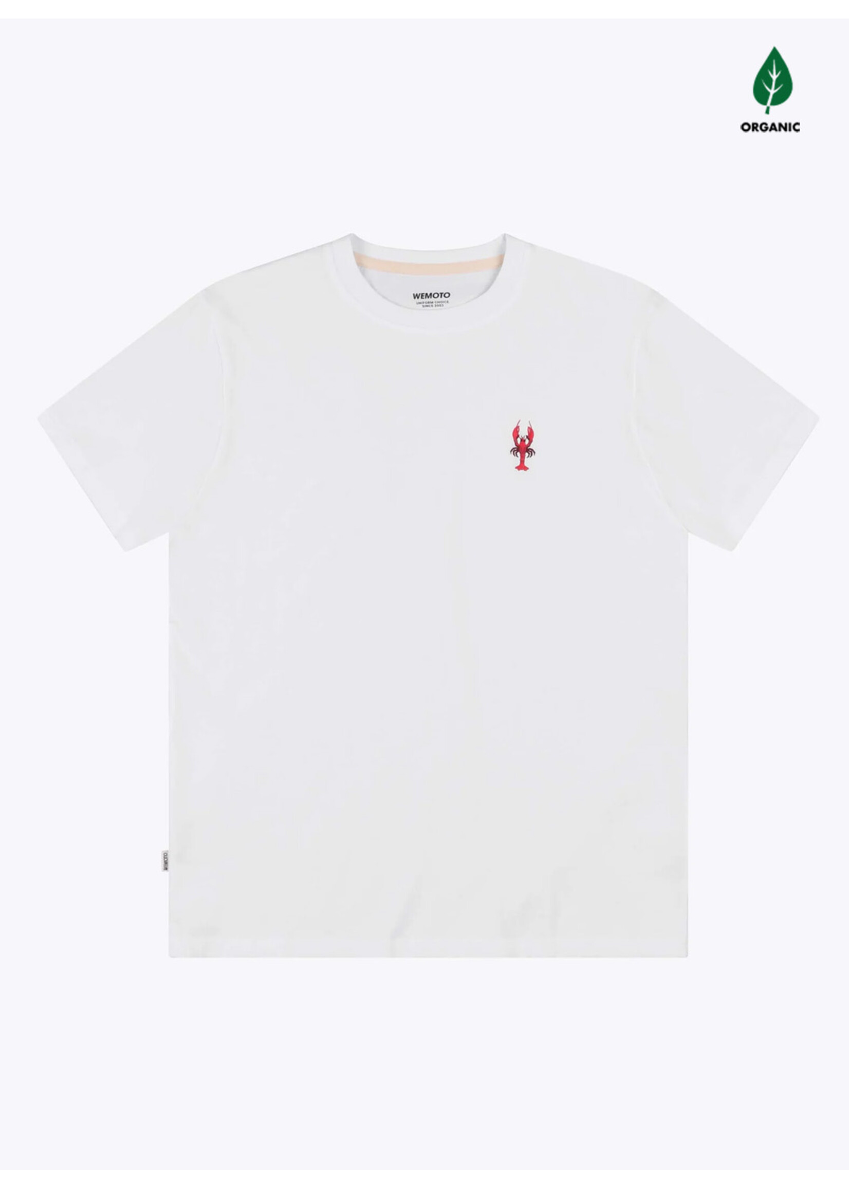 Wemoto Lobster Tee White 231.108-200