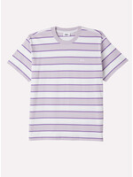 Obey Sandborn Stripe Tee SS  Orchid Petal Multi 131080356-ORP