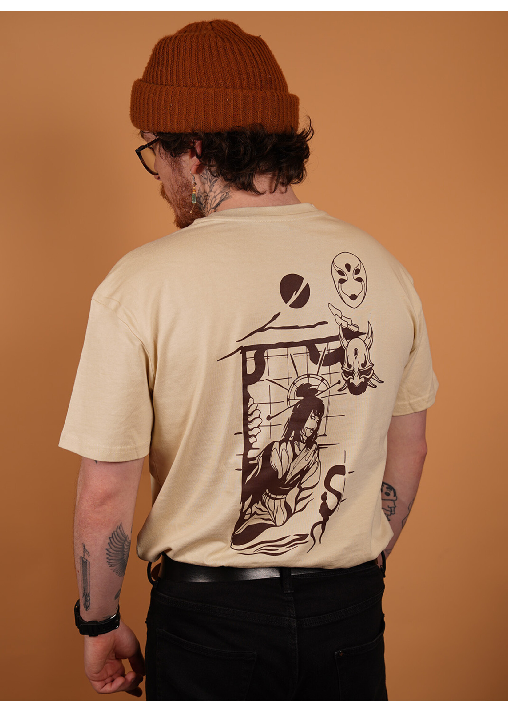 Le Flux X Tim Luijten Manga Creature Tee Creme LF241-02