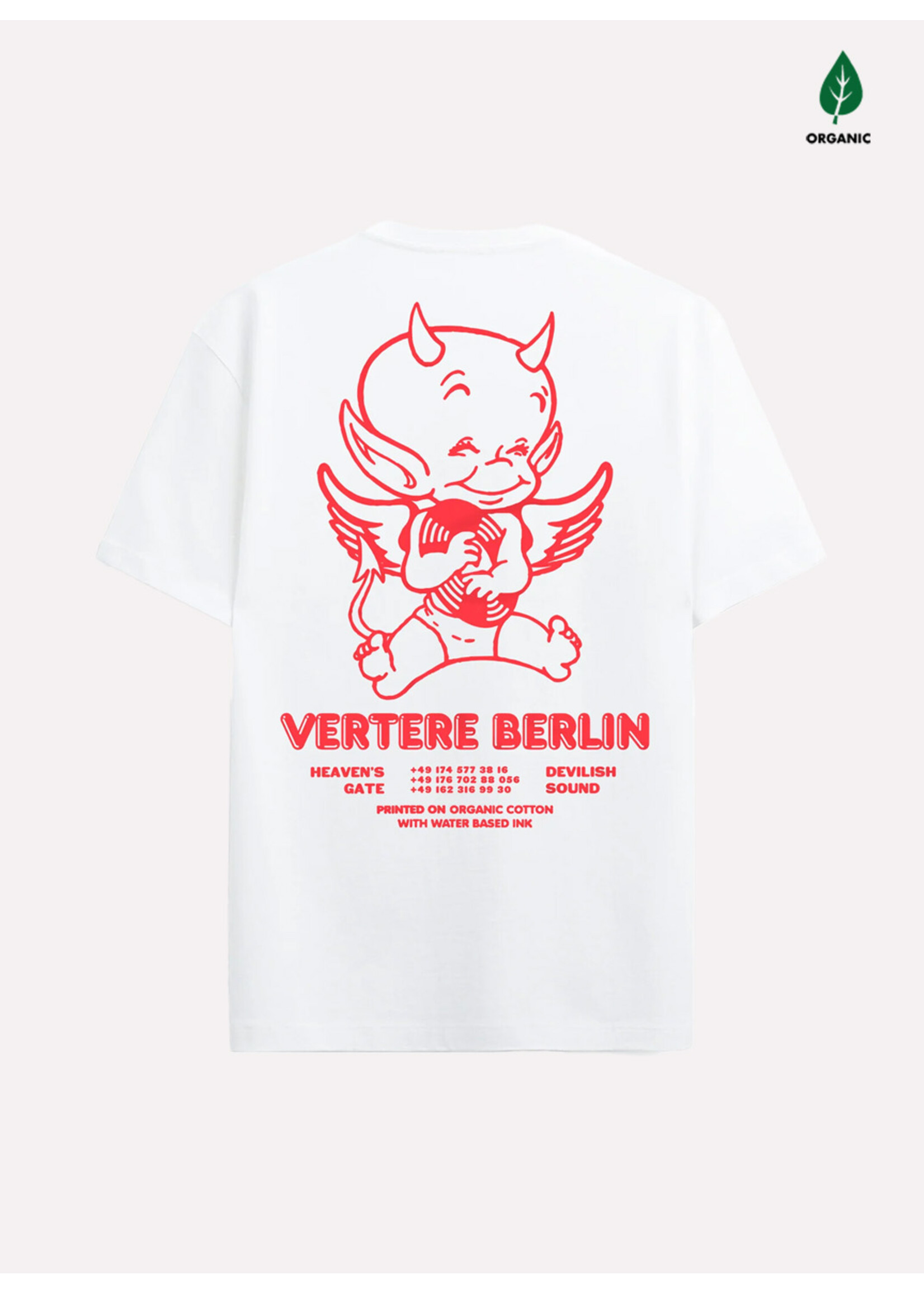 Vertere Berlin Devil's Sound T-shirt White VER-T228-WHT