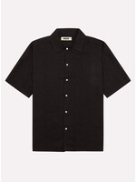 Woodbird WBBanks Linen Shirt Black 2416-722