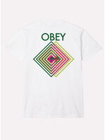 Obey Obey Double Vision Tee White 165263797-WHT
