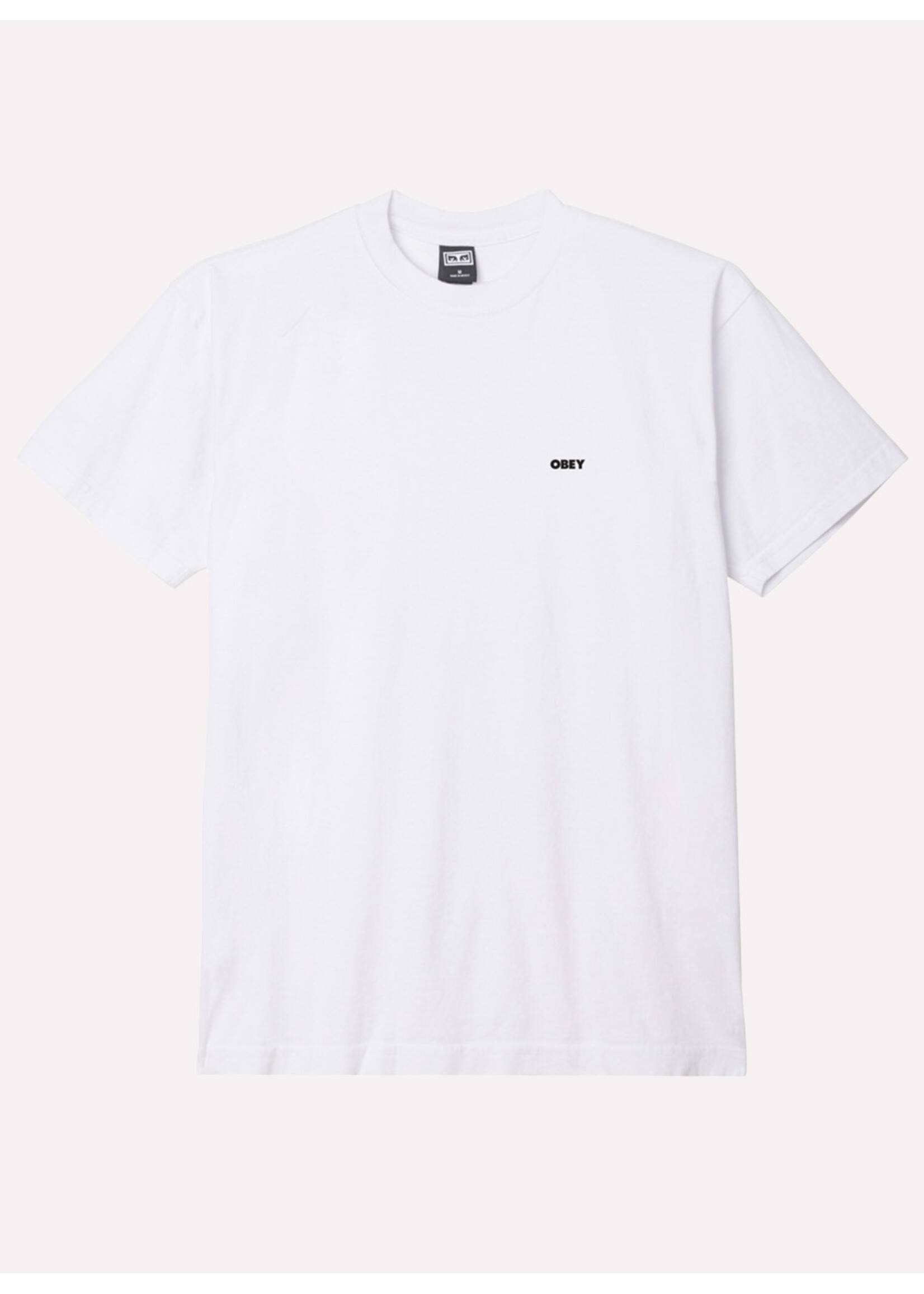 Obey Obey Bold 3 Heavy Tee White 166912888-WHT