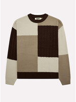 Woodbird WBKurt Patch Knit Brown 2436-801