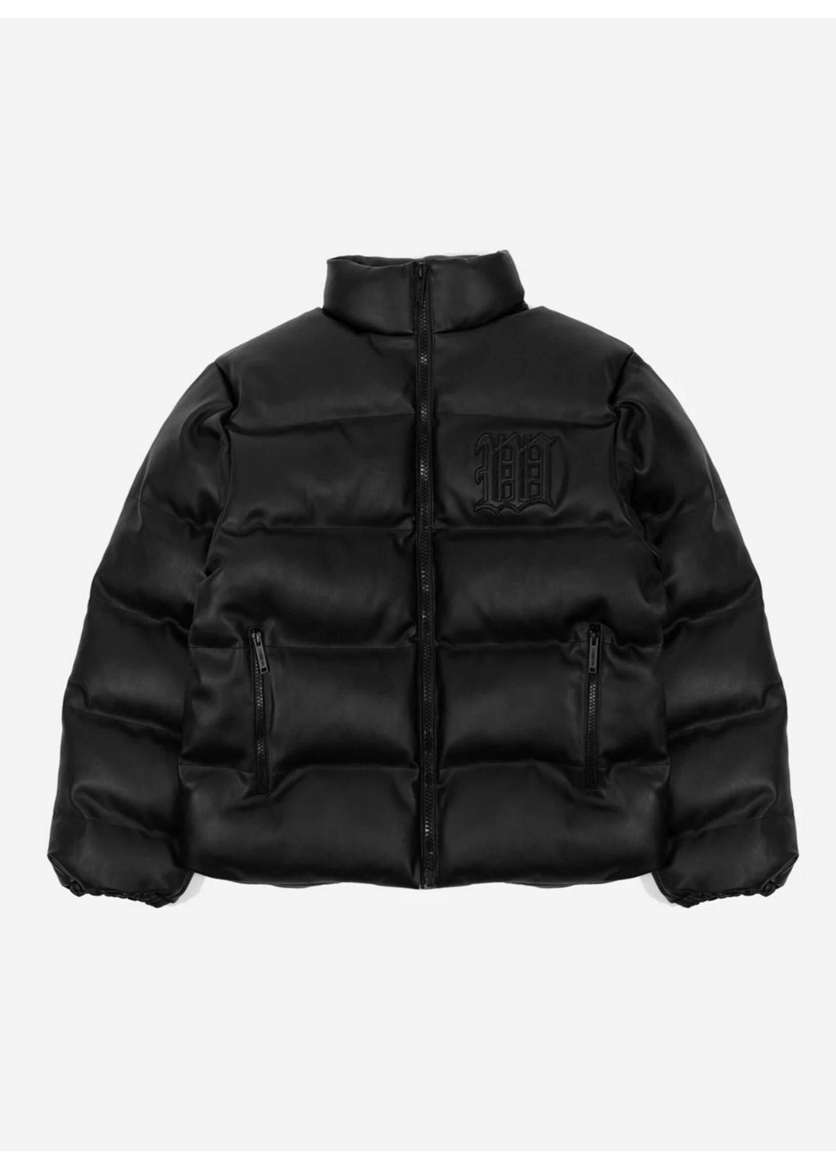 Wasted Paris Kingdom Curve Puffer Jacket Black WP24CJK07