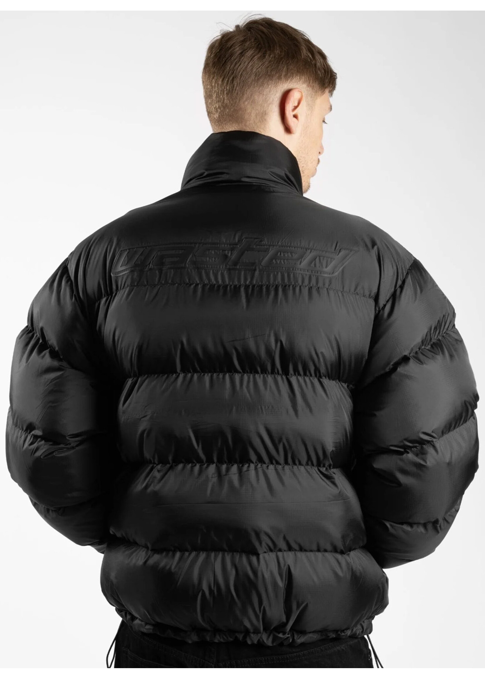 Wasted Paris Fusion Puffer Jacket Black WP24CJK02