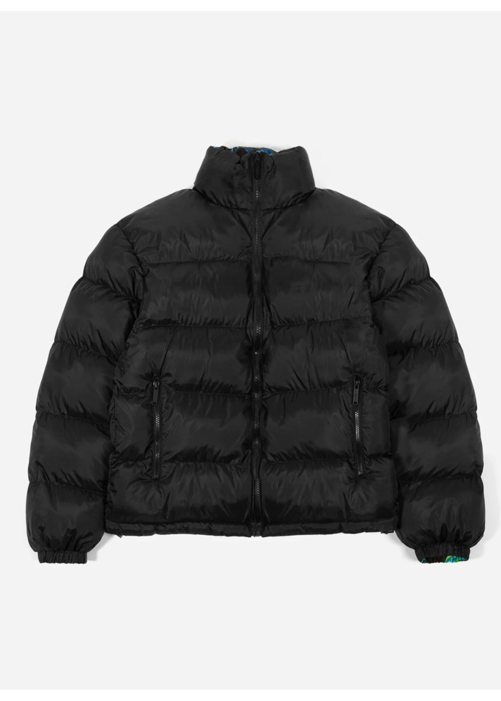 Wasted Paris Fusion Puffer Jacket Black WP24CJK02