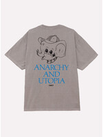 Obey Obey Anarchy & Utopia Heavy Tee Pigment Silver Grey 167924098-SIG
