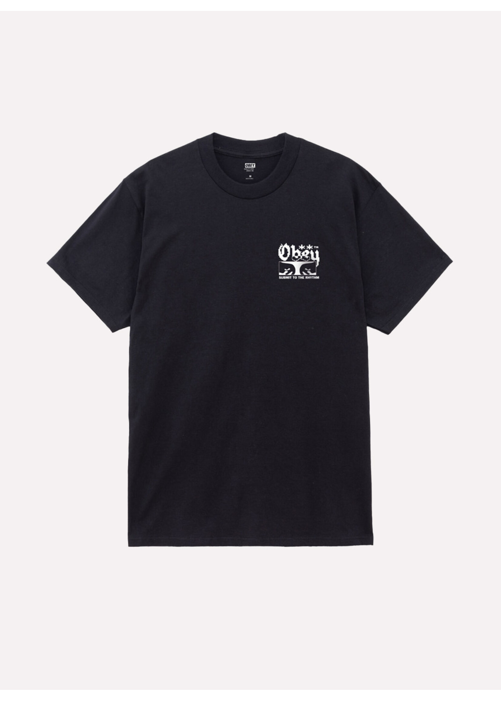 Obey Obey Submit To The Rhythm Tee Black 165264056-BLK