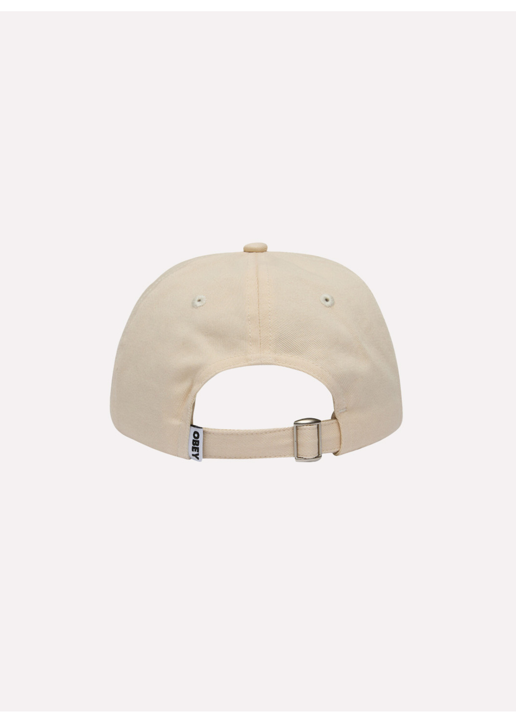 Obey 2 Tone Bold 6 Panel Strapback Unbleached Multi 100580411-UBL