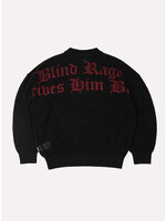 Wasted Paris Drives Loose Sweater Black WP25AKN03
