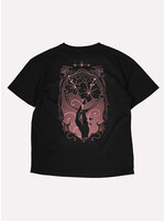 Le Flux X Kiki Raven Bloom T-shirt Black