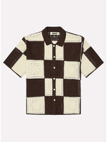 Woodbird WBBanks Crochet Knit Brown-Off White 2516-817