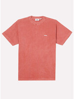 Obey Lowercase Pigment Tee SS Mineral Red