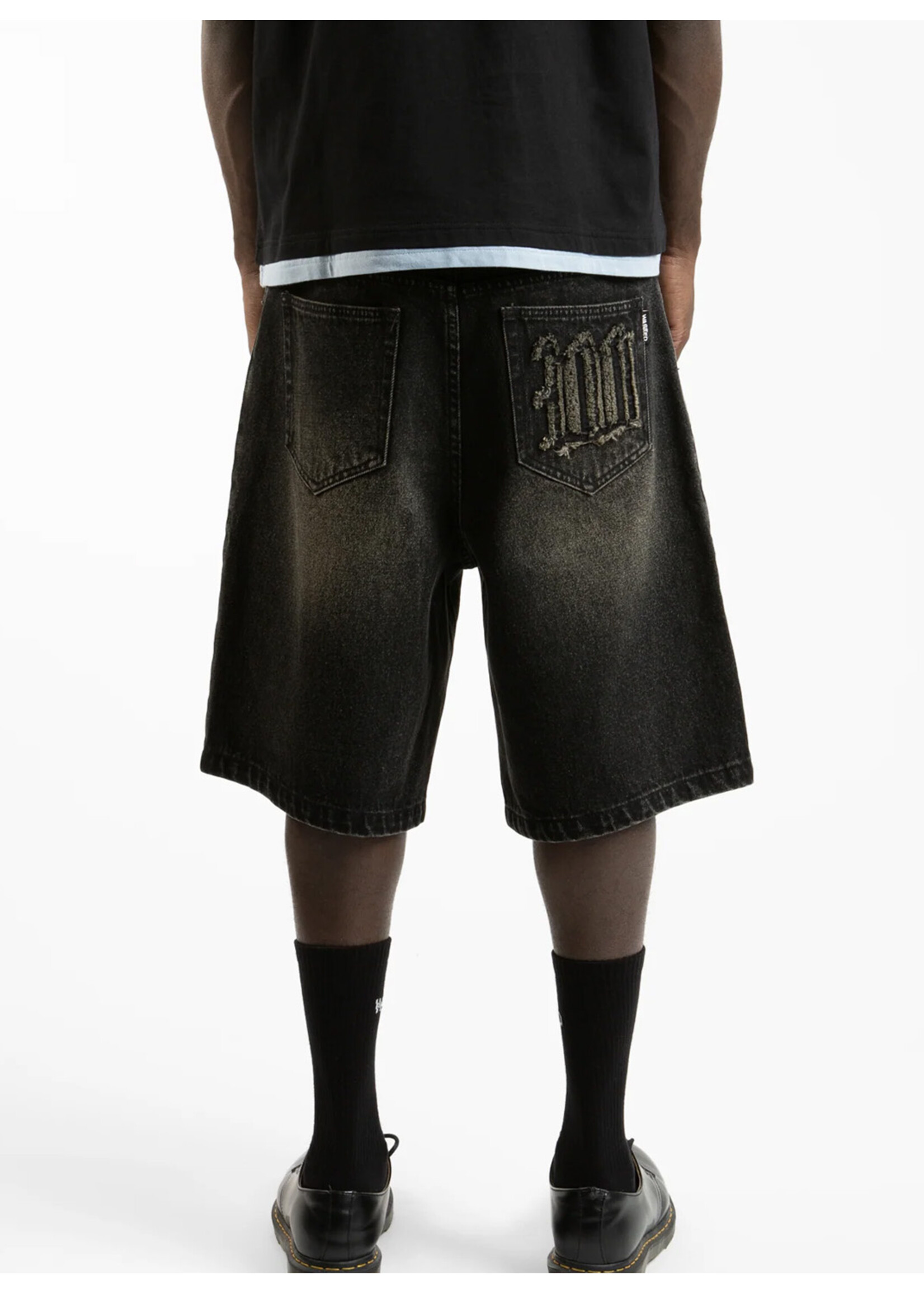 Wasted Paris Sandblast Casper Short Faded Black WP25BPT07