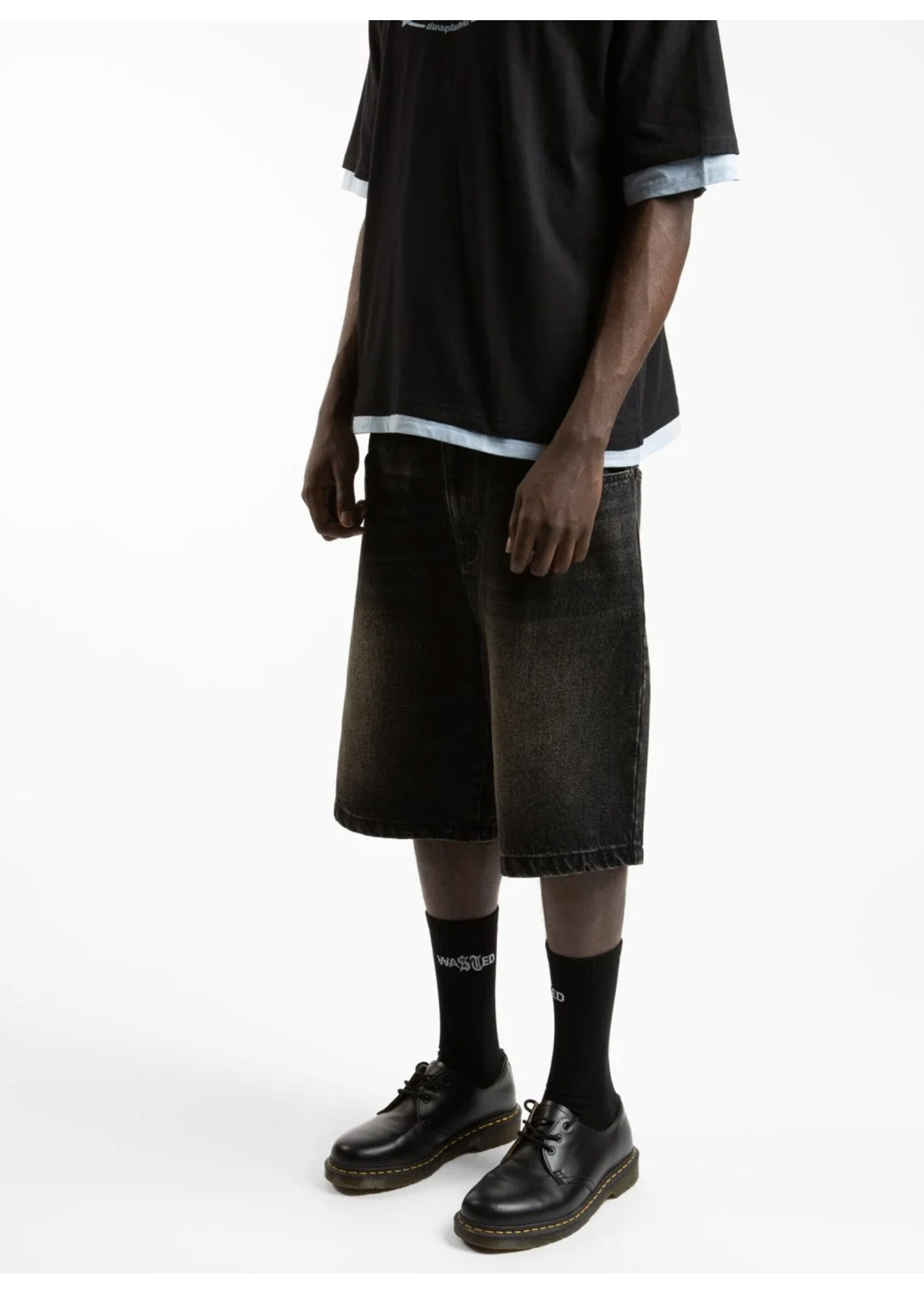 Wasted Paris Sandblast Casper Short Faded Black WP25BPT07