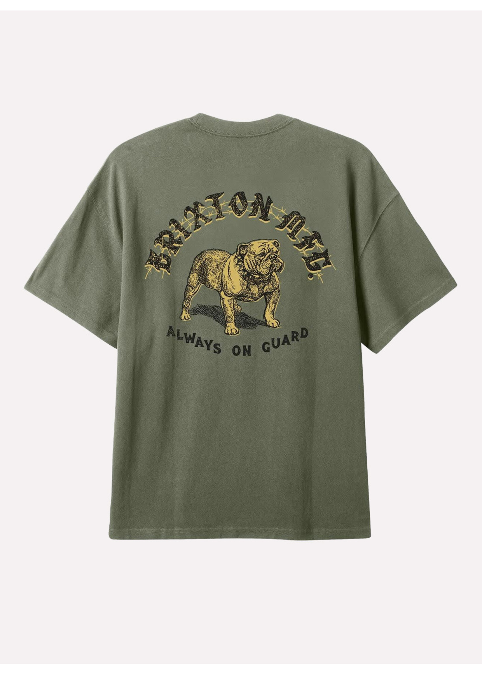 Brixton Bauer HW Relaxed Tee Olive Surplus Classic Wash 22814-OVSCW