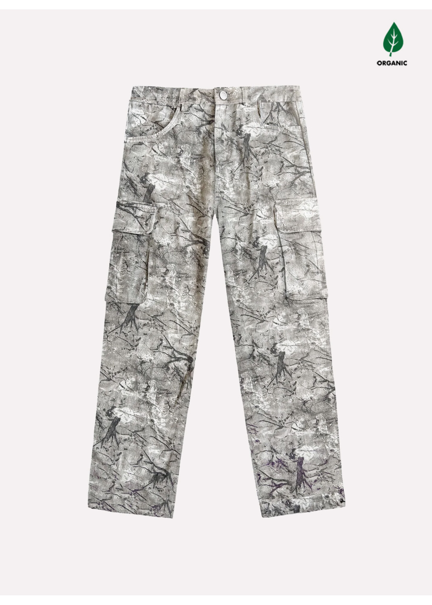 Vertere Berlin Tetra Aop Cargo Pants Olive VER-P77-OLI