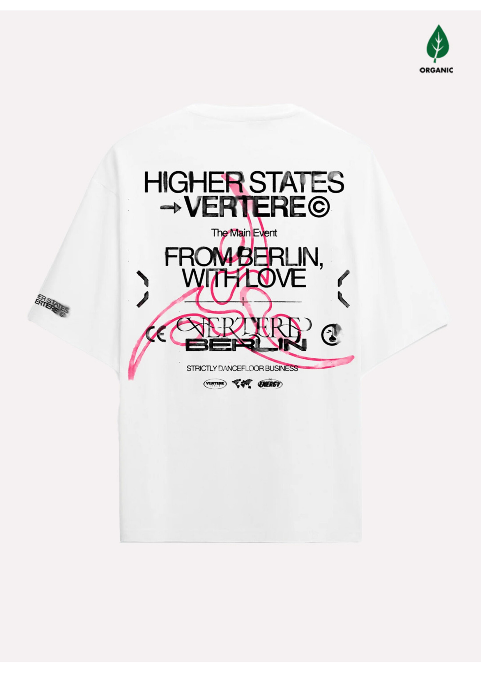 Vertere Berlin Higher States T-shirt White VER-T305-WHT