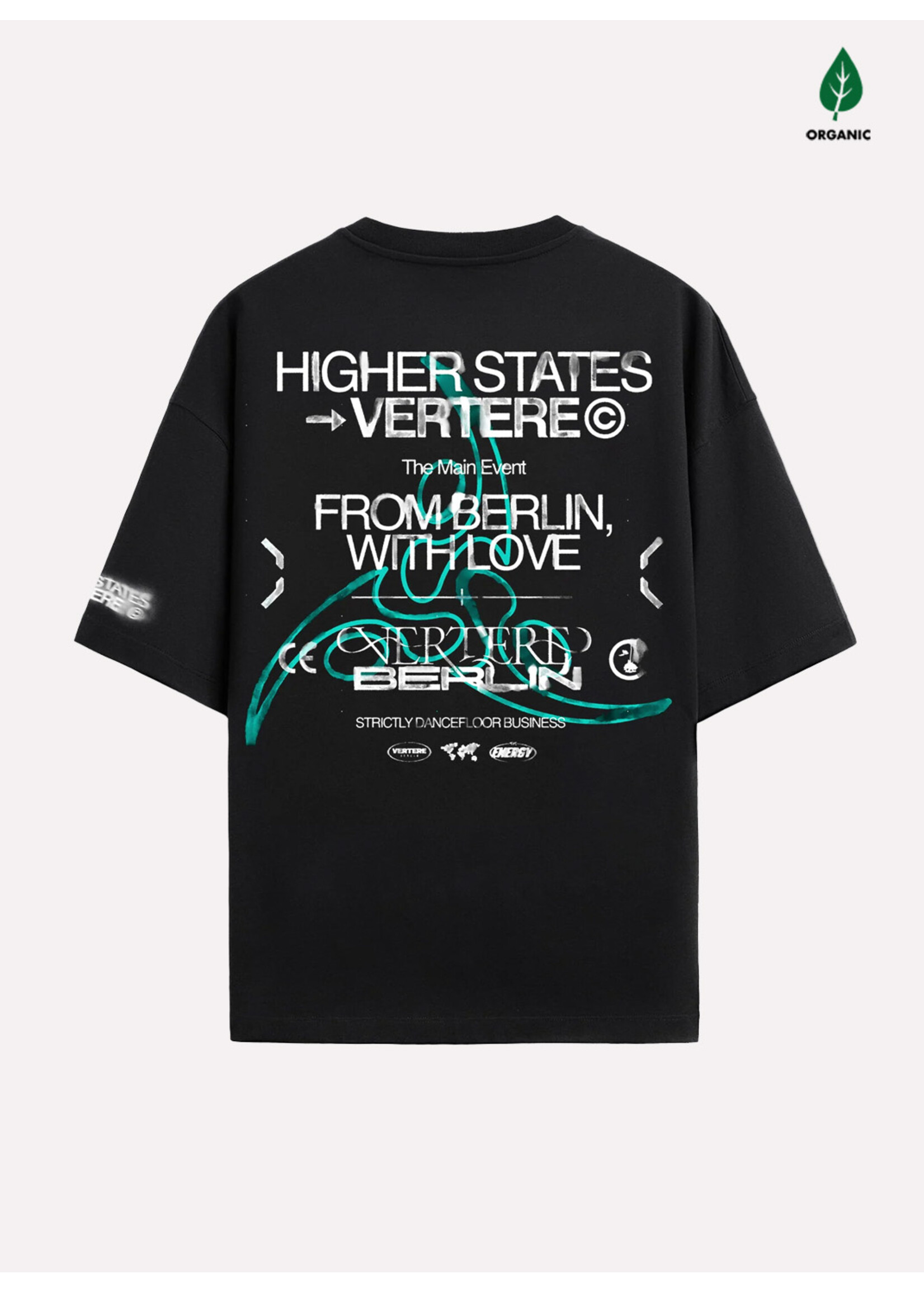 Vertere Berlin Higher States T-shirt Black VER-T305-BLK
