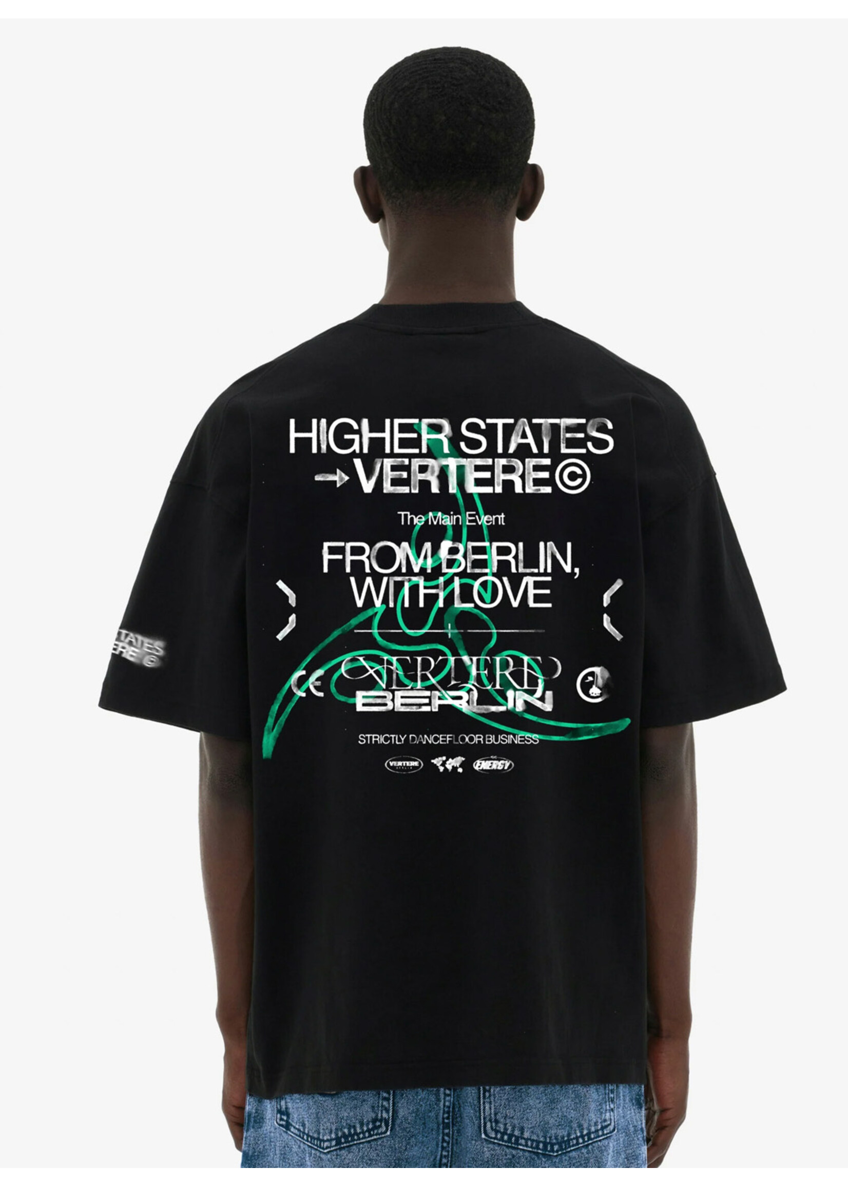 Vertere Berlin Higher States T-shirt Black VER-T305-BLK