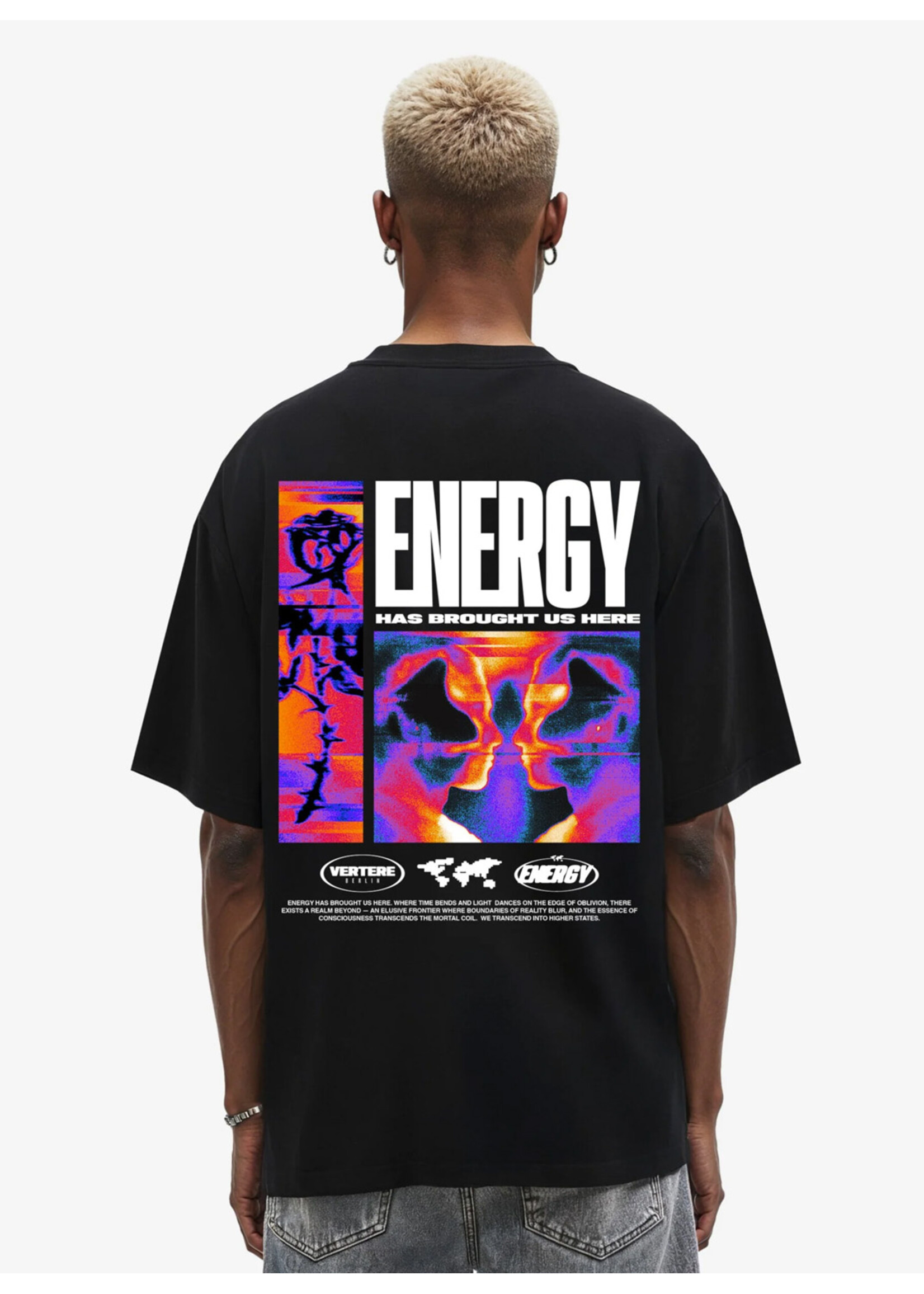 Vertere Berlin Energy T-Shirt Black VER-T304-BLK