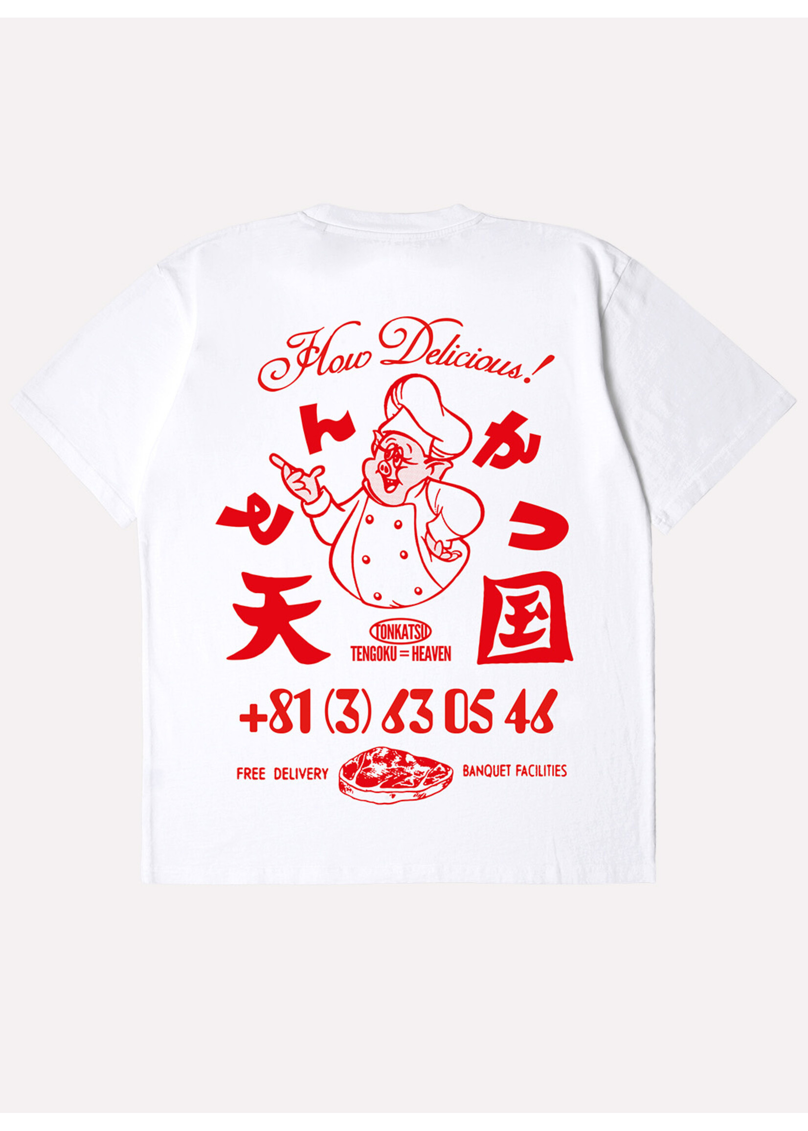 Edwin Tonkatsu T-shirt White I036395
