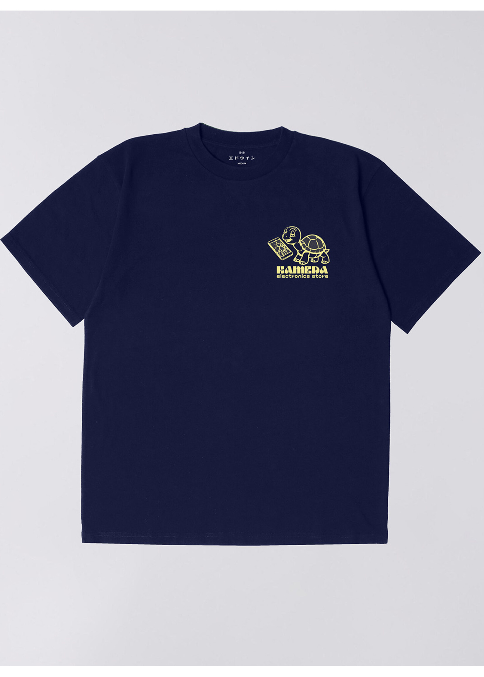 Edwin Kamera T-shirt Maritime Blue I036396