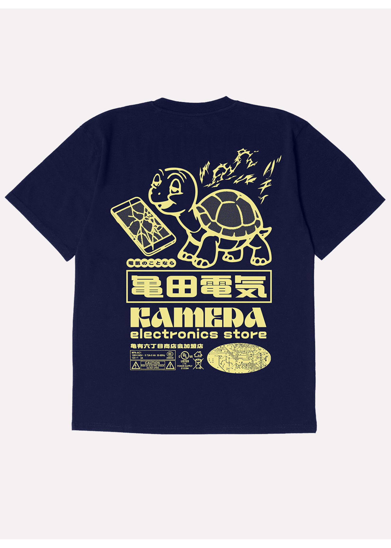 Edwin Kamera T-shirt Maritime Blue I036396