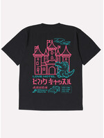 Edwin Pink Castle T-shirt Black I036397