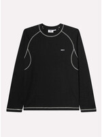 Obey Aaron Contrast Stitch LS Black Multi 131030141-BKM
