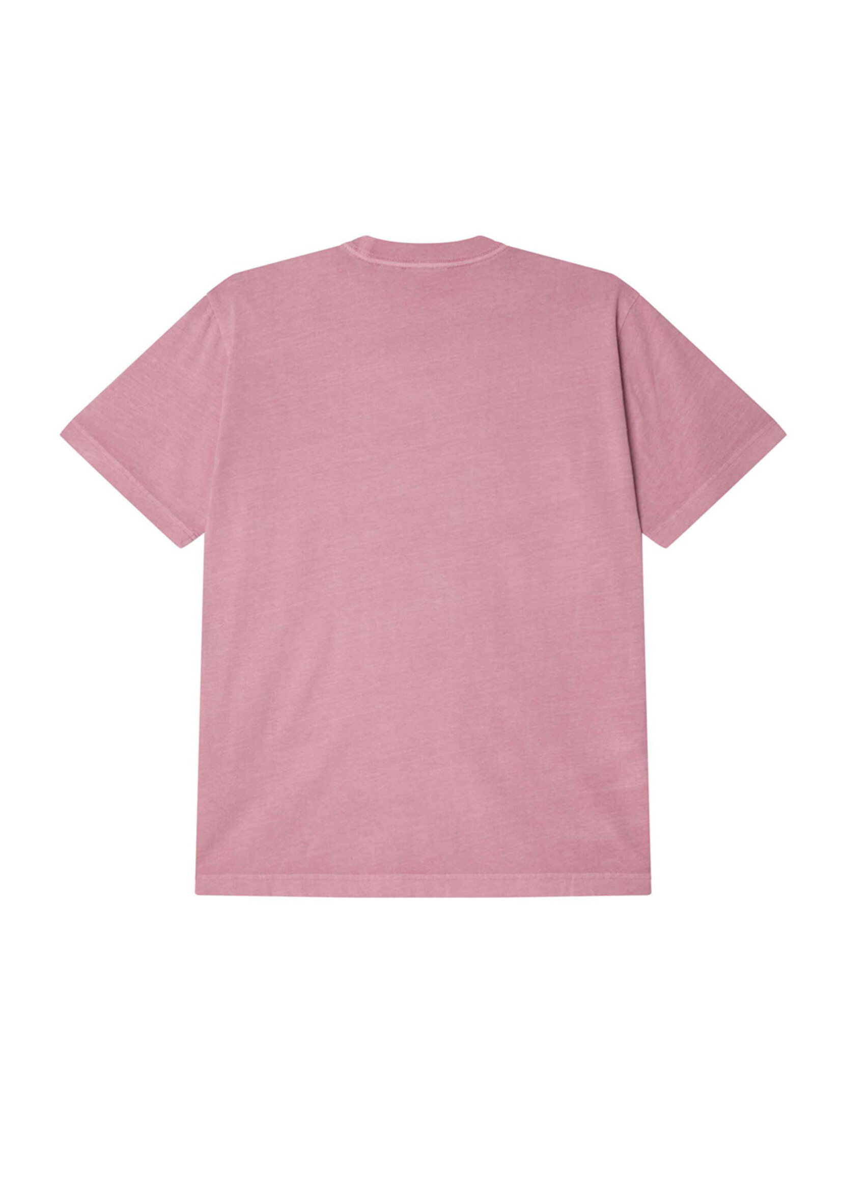 Obey Lowercase Pigment Tee SS Pigment Lilac 131080353-LIL