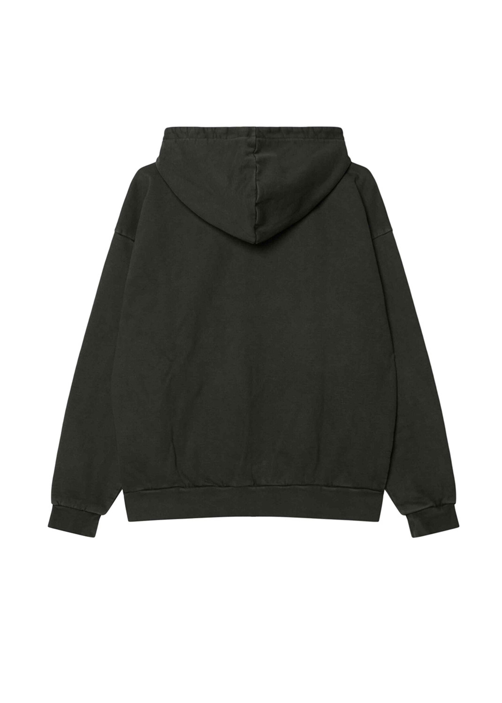 Obey Lowercase Pigment Zip Hood Pigment Pirate Black 112460019-PBA