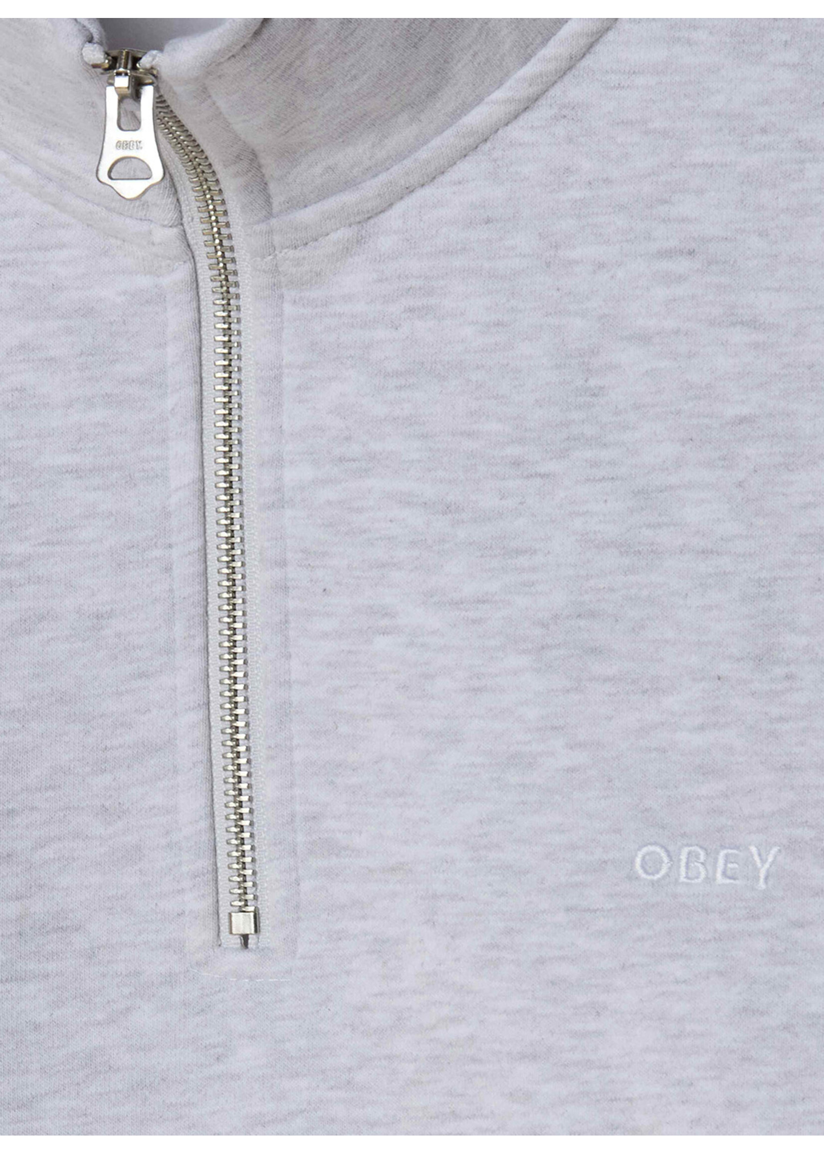 Obey Established Works Bold Mockneck Ash Grey 111620098-AGRY