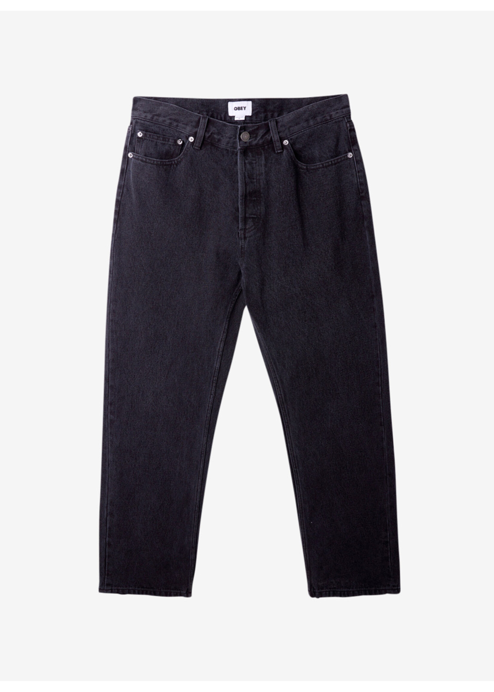 Obey Hardwork Denim Faded Black 142010077-FBL