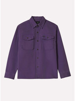 Brixton Herringbone LW Relaxed Overshirt Punk Purple Herringbone 01471-PKPHB
