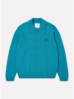 Edwin Mars Polo Cardigan Baltic I034132