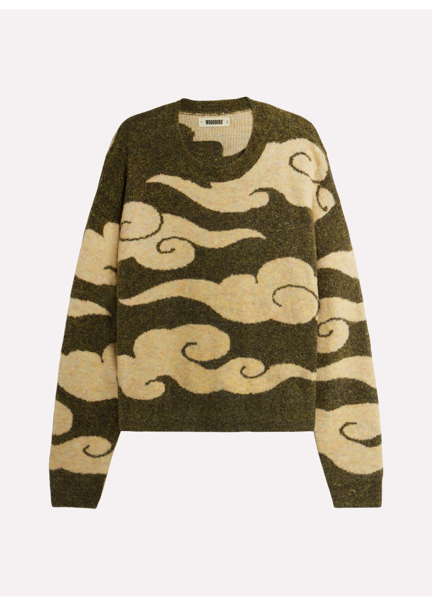 Woodbird WBKurt Cloud Crew Dark Green 2536-900