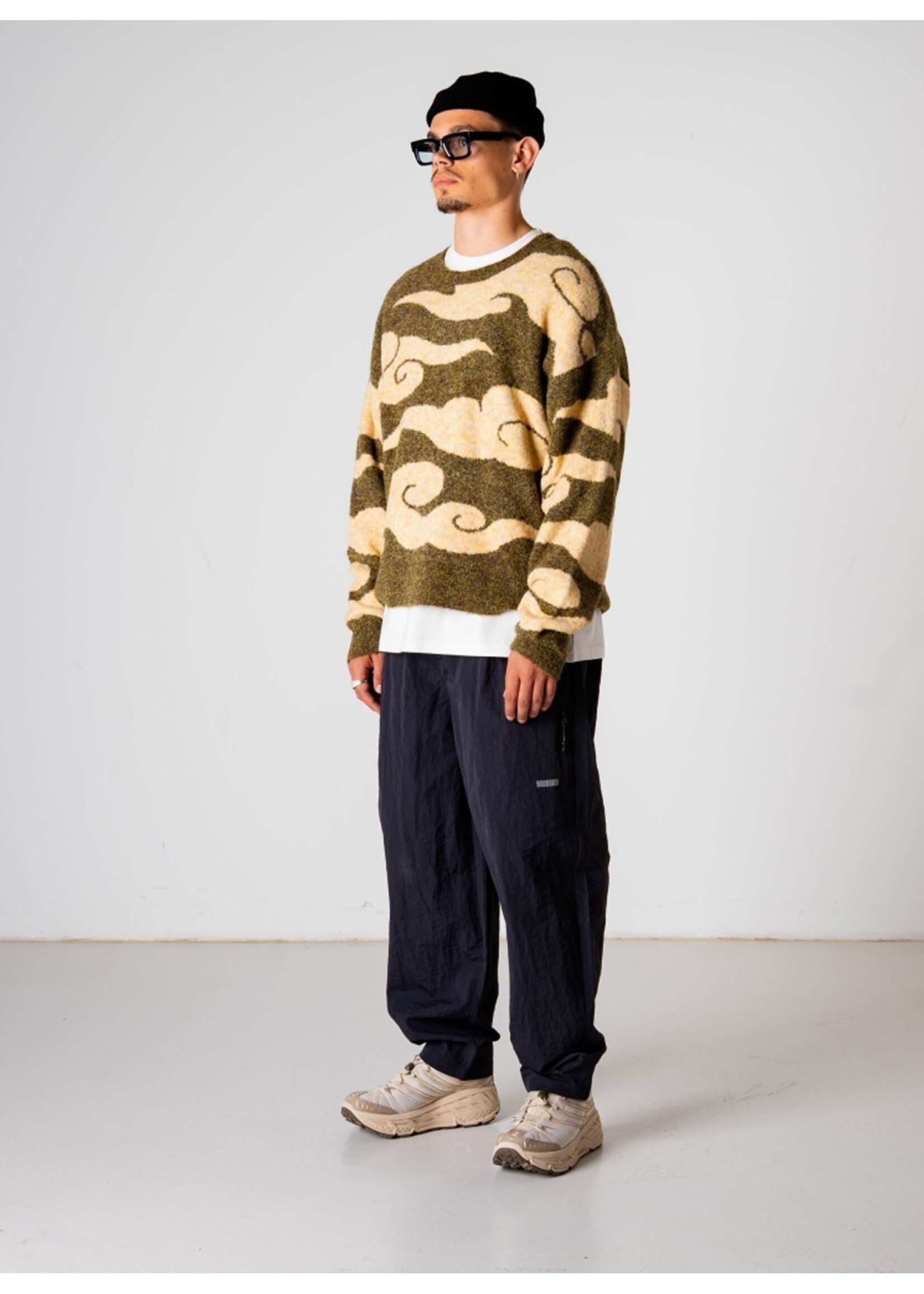 Woodbird WBKurt Cloud Crew Dark Green 2536-900