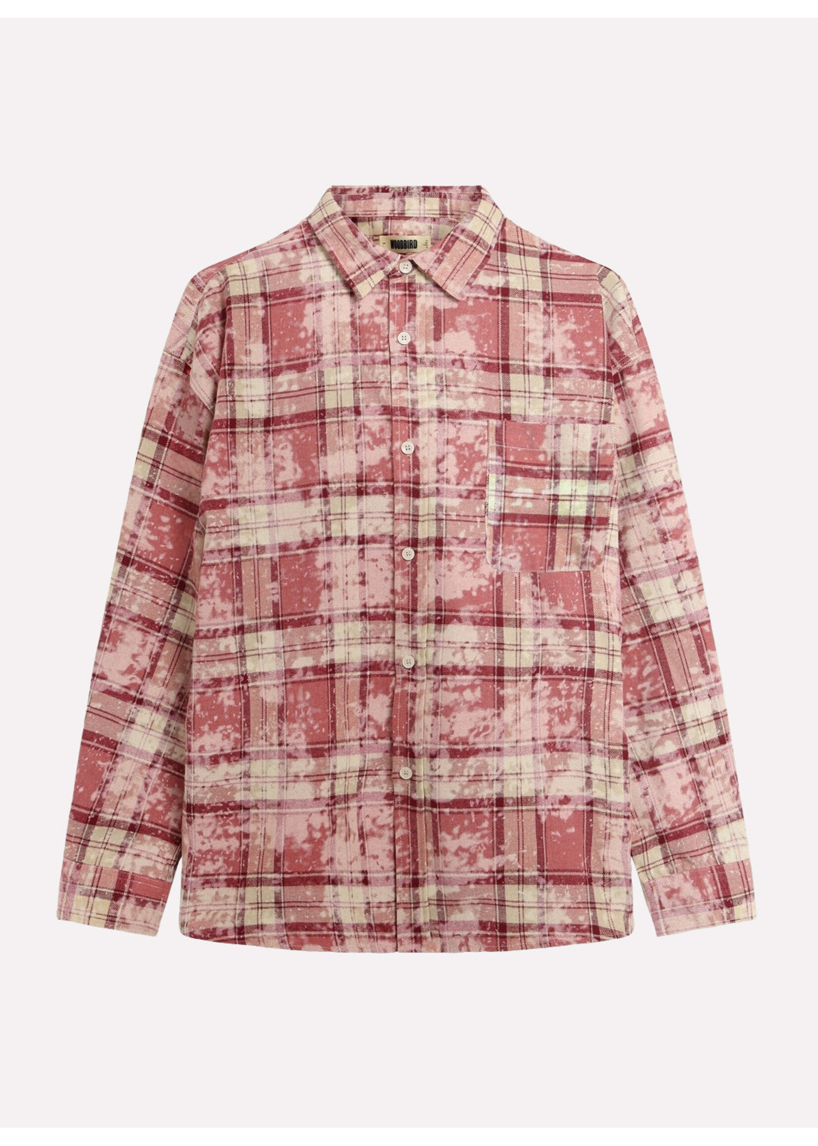 Woodbird WBJong Dull Shirt Dusty Rose 2536-717