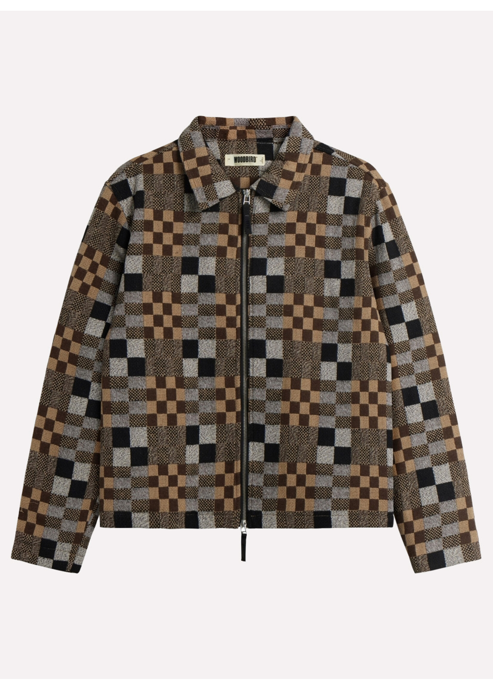 Woodbird WBBuck Patch Jacket Brown Jacket 2536-708