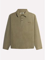 Woodbird WBTom Knitted Polo Khaki 2536-415