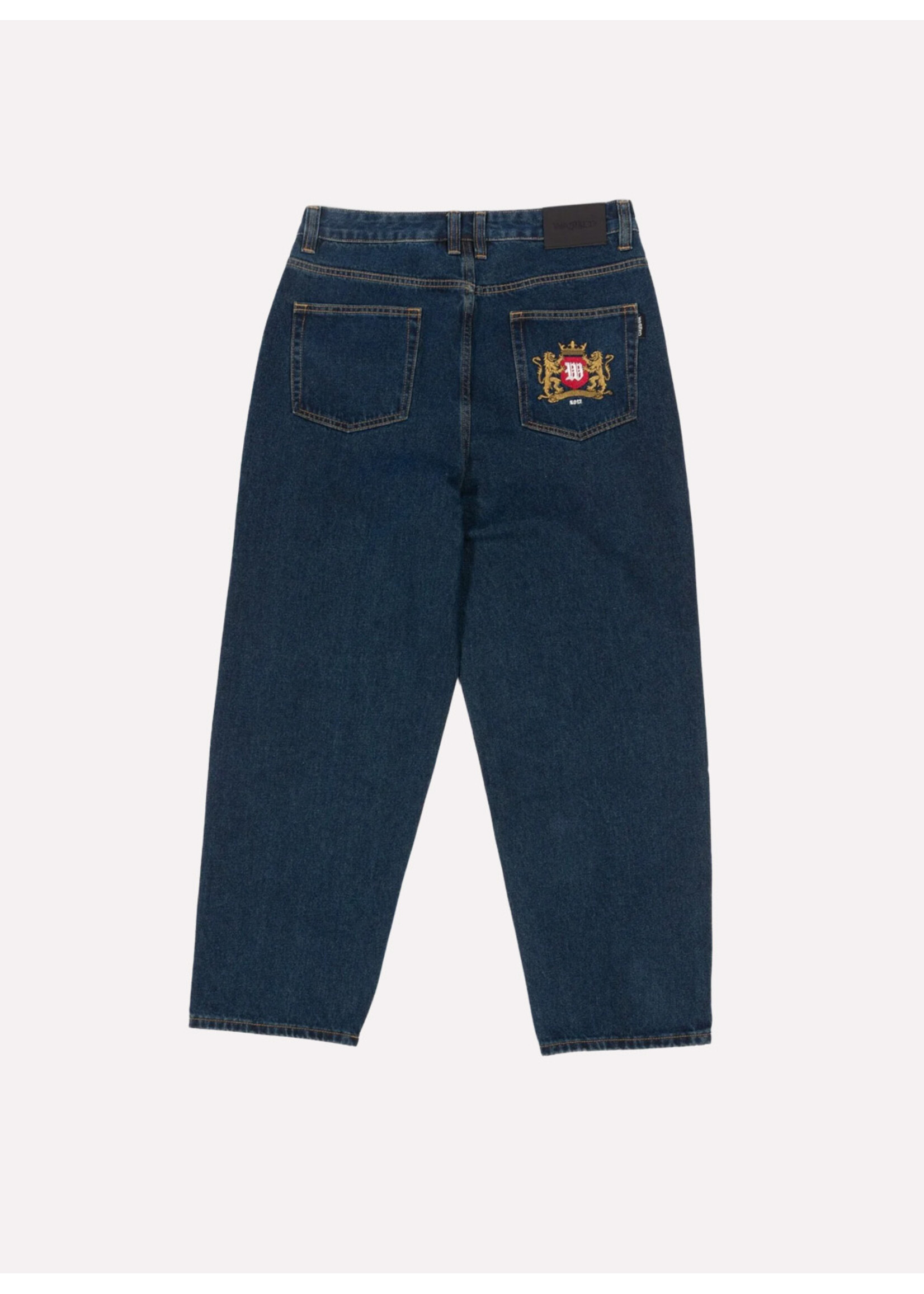 Wasted Paris Crest Casper Pant Raw Blue WPFA25PA001