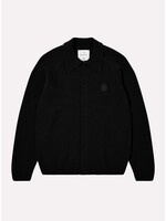 Edwin Mars Polo Cardigan Black I034132